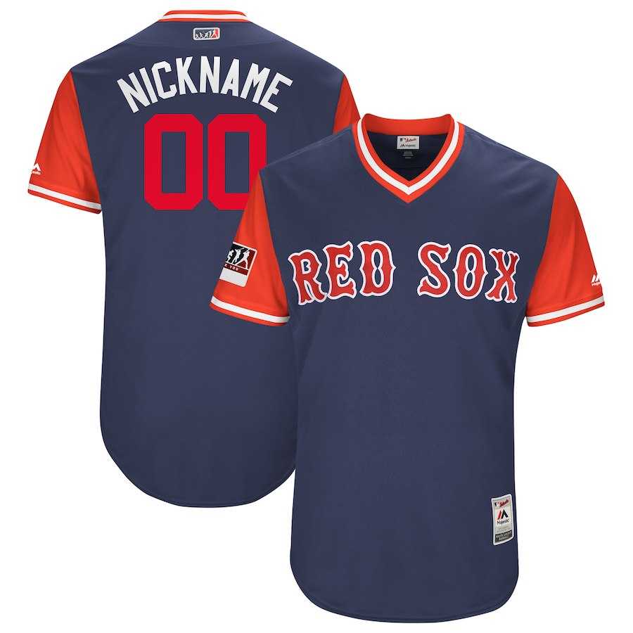 Customized Men's Red Sox Navy 2018 Players Weekend Stitched Jersey,We sell and wholesale Customized Men's Red Sox Navy 2018 Players Weekend Stitched Jersey on line form chian!